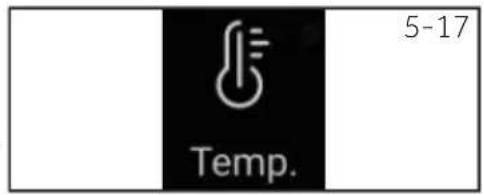 HAIER HD120E357U1 - Temp. button - 2