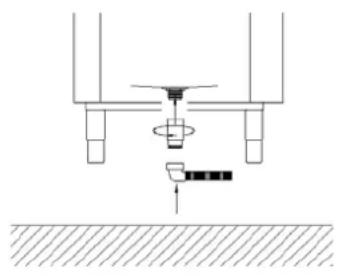 MBM LTD821D - Connection to the water discharge grid - 1