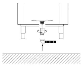 MBM LTD821D - Anschluss ans Abflussnetz - 1
