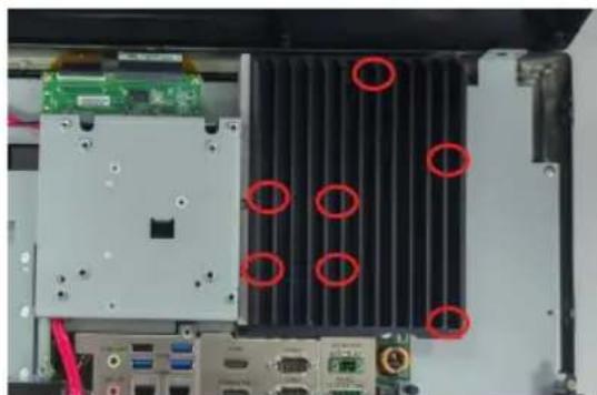 Advantech PPC421W - 安裝記憶體 - 2