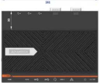 Advantech UBX010RC - System Dimensions - 11