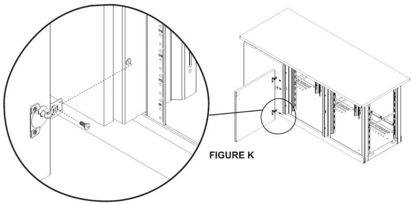 Middle Atlantic C5SFS31HE1 - INSTALLING DOORS - 2
