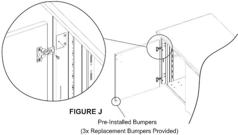Middle Atlantic C5SFS31HE1 - INSTALLING DOORS - 1