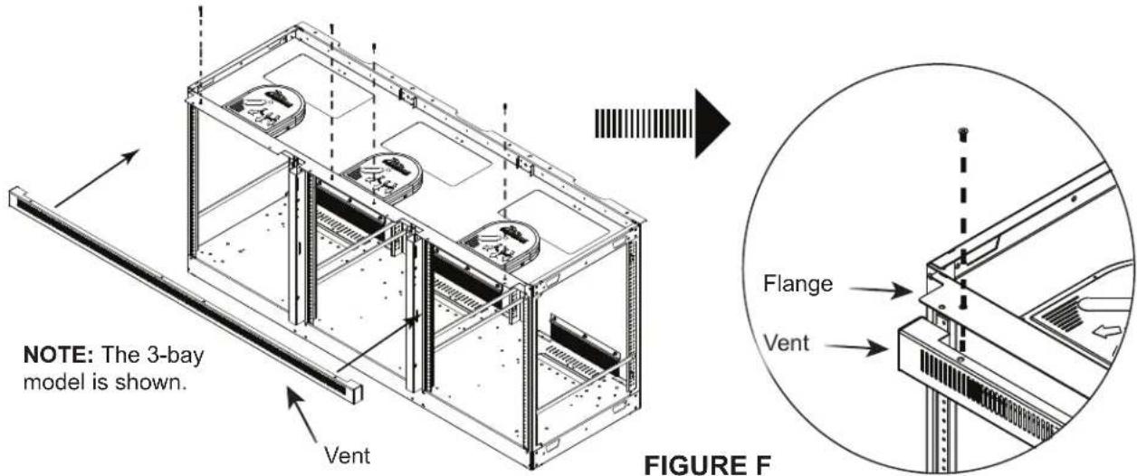 Middle Atlantic C5SFS31HE1 - INSTALLING VENT - 1