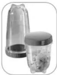 Gourmetmaxx 03806 - Becher und Frischhaltedeckel - 1