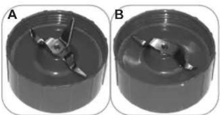 Gourmetmaxx 03806 - Cross-blade and flat-blade attachment - 1