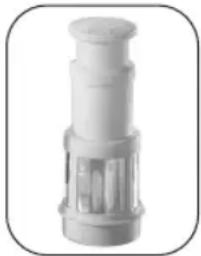 Gourmetmaxx 03806 - Zeef-inzetstuk en stopper - 1