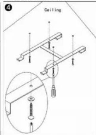 NEO tools 90106 - INSTRUCTIUNI DE MONTARE A PLAFONULUI - 1