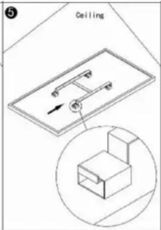 NEO tools 90106 - INSTRUCTION DE MONTAGE AU PLAFOND - 2