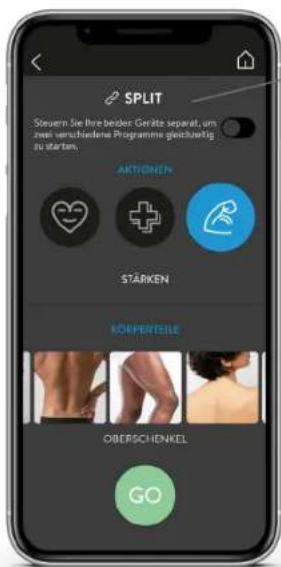 BLUETENS Duo Sport 2 - EINFACHE ELEKTROSTIMULATIONS- SITZUNG - 1