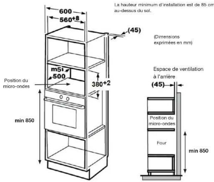 ESSENTIELB EMEG253n - Exemple d'encastrement recommandé - 2