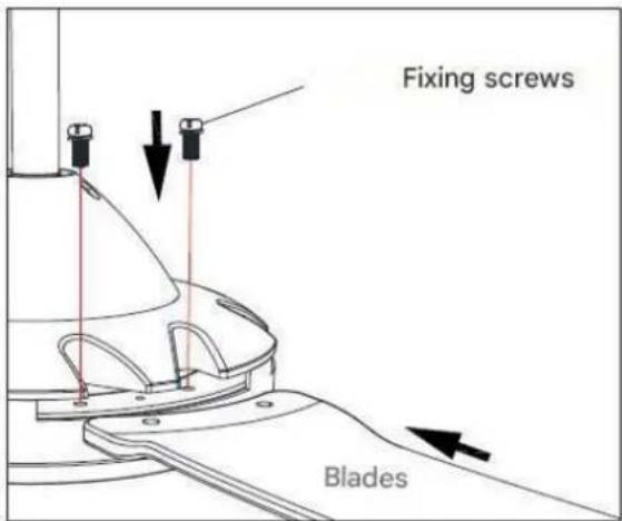 Orbegozo CP 143142 - INSTALLING THE FAN - 10