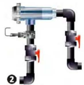 ZODIAC eXPERT pH - Installing the cell and the sensor holder (depending on model) - 3