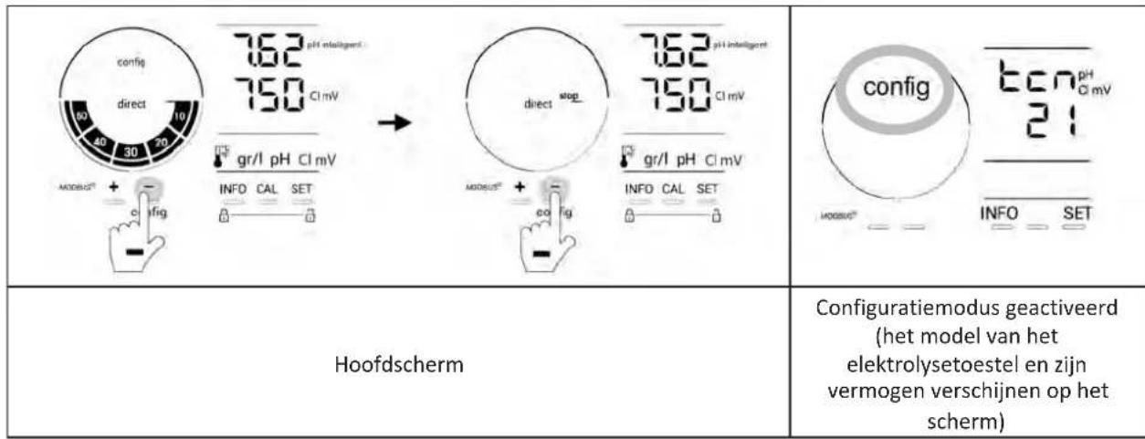 ZODIAC eXPERT pH - Toegang tot de Configuratiemodus - 1