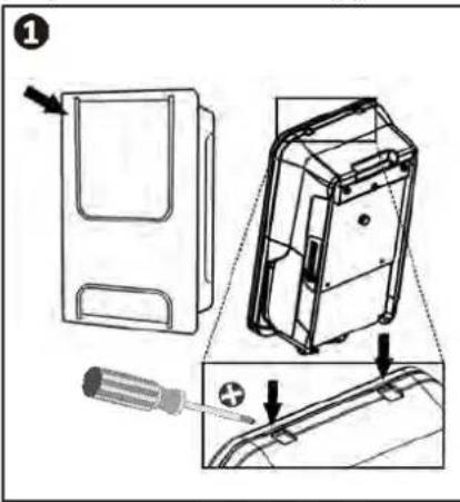 ZODIAC eXPERT pH - Open the control box - 1