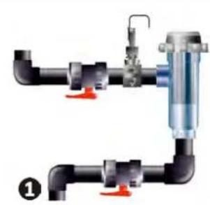 ZODIAC eXPERT pH - Installing the cell and the sensor holder (depending on model) - 2
