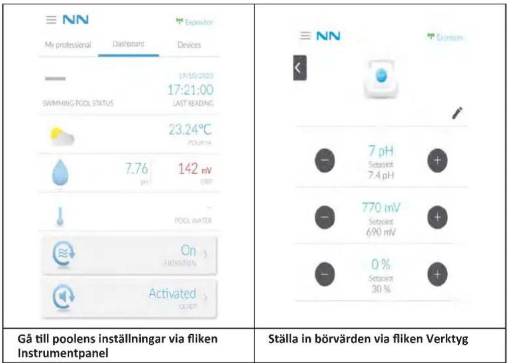 ZODIAC eXPERT pH - I Anvanda elektrólysaggregatétàdistansviaNN-appen - 2