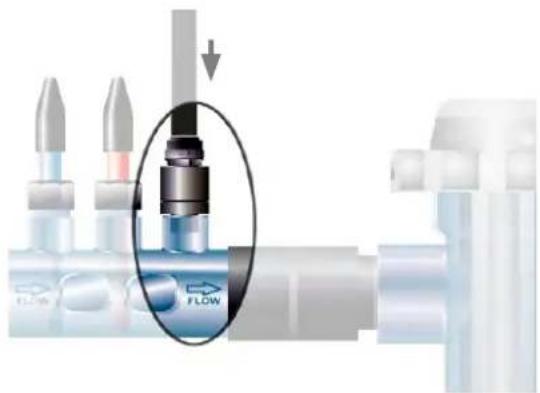 ZODIAC eXPERT pH - Installing the pH minus injection line - 2