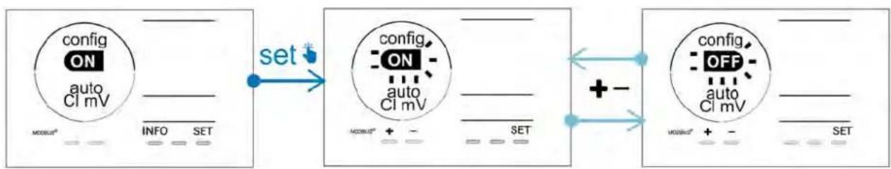 ZODIAC eXPERT pH - "Auto Cl mV^ : Automatische Redox-Regulierung (Modelle pH/ORP) - 1
