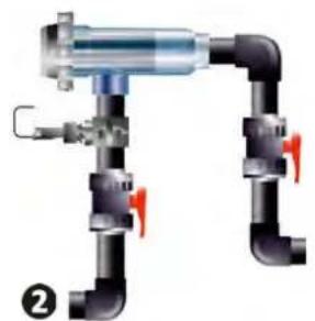 ZODIAC eXPERT pH - Implantação daCELula e do porta-sonda (segundo o Modelo) - 3