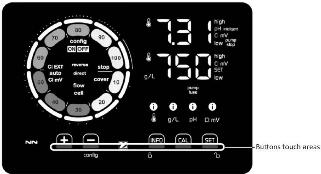 ZODIAC eXPERT pH - User interface presentation - 1
