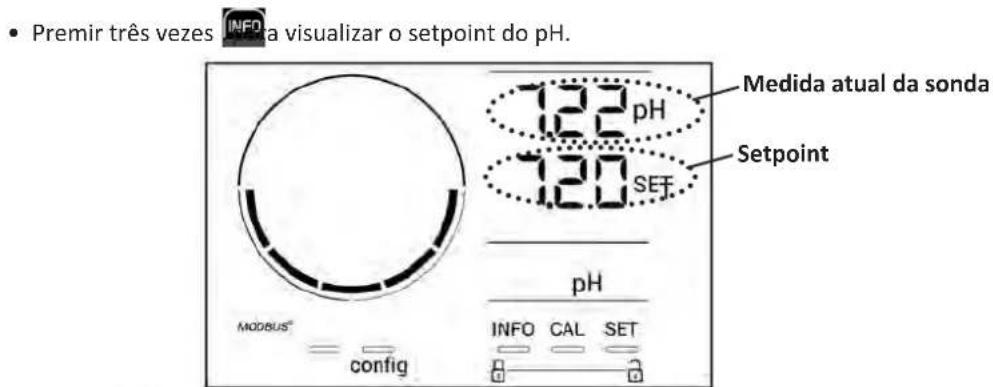ZODIAC eXPERT pH - Ajuste do setpoint do pH - 1