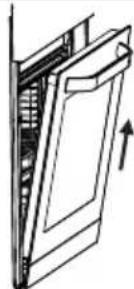 Frilec KÖLNECI62060B - Démontage de la porte du four - 3