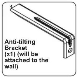 Frilec KÖLNECI62060B - ANTI-tilTING KIT - 1