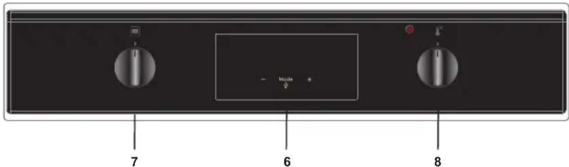 Frilec KÖLNECI62060B - Bedienfeld - 1