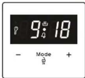 Frilec KÖLNECI62060B - Audible warning time adjustment - 3