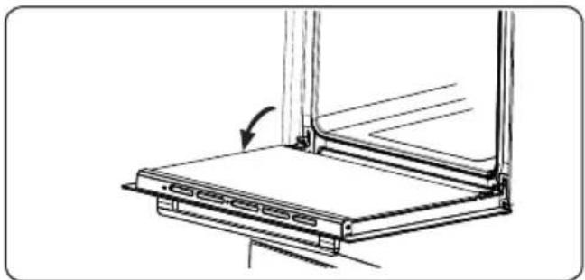 Frilec KÖLNECI62060B - De ovendeur verwijderen - 1