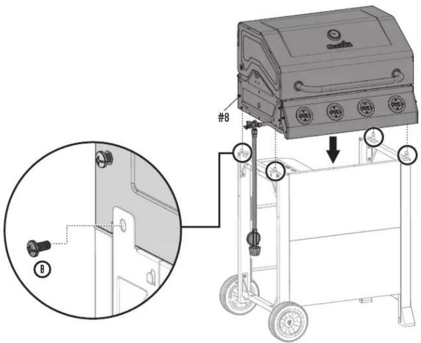 CHAR BROIL Performance 463351021 - ASSEMBLY / ASSEMBLAGE / ASAMBLEA - 3