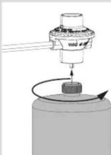 CHAR BROIL Performance 463711223 - Propane Cylinder Installation: - 1