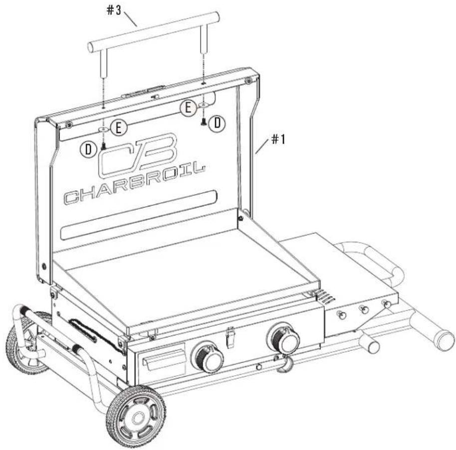 CHAR BROIL Performance 463711223 - ASSEMBLY / ASSEMBLAGE / ASSEMBLEA - 4
