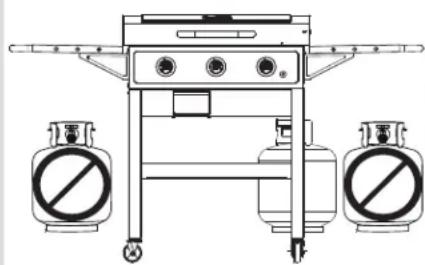 CHAR BROIL Performance 463711223 - DANGER - 1