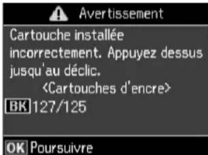 EPSON Stylus NX530 - Remplacement de cartouches d'encre - 1