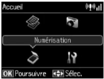 EPSON Stylus NX530 - Numérisation rapide à l'aide de la fonction de numérisation - 1