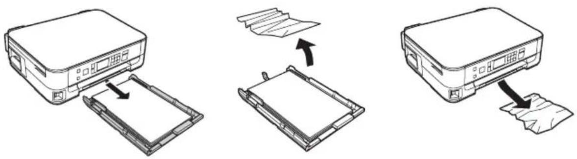 EPSON Stylus NX530 - Problèmes d'alimentation du papier - 1
