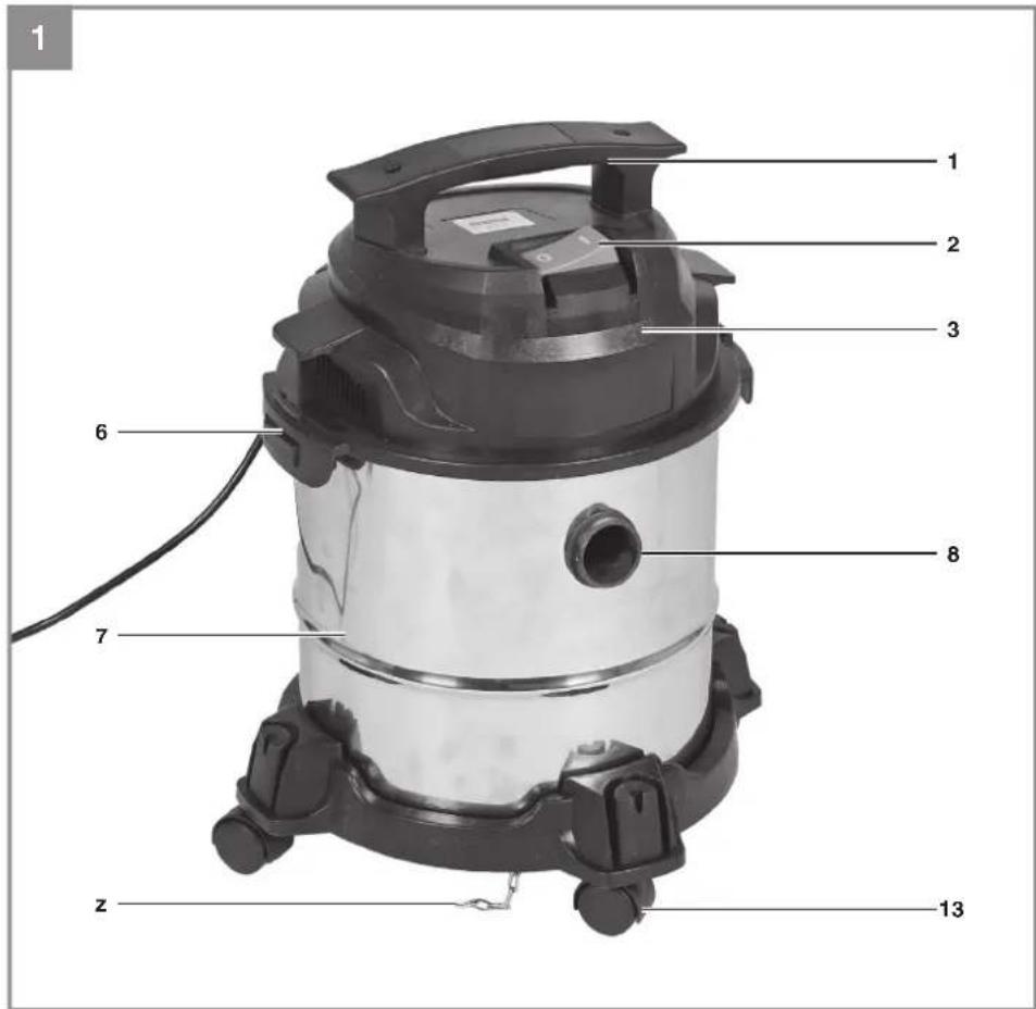 EINHELL TCVC 1240 S - 1