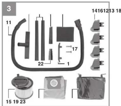 EINHELL TCVC 2555 A - 3