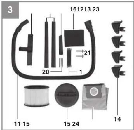 EINHELL TCVC 3055 S - 3