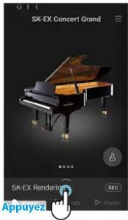 KAWAI Novus NV10S - Accès au Virtual Technician - 1