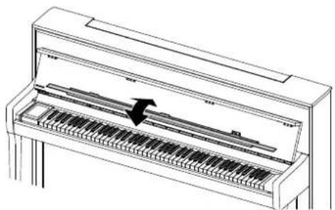 KAWAI Novus NV10S - Rabattement du pupitre - 2