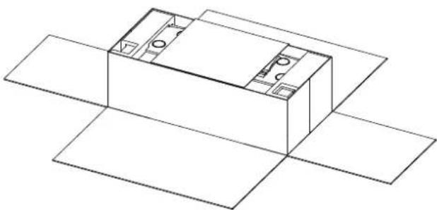 KAWAI Novus NV10S - Extraction de l'unité principale du carton - 2