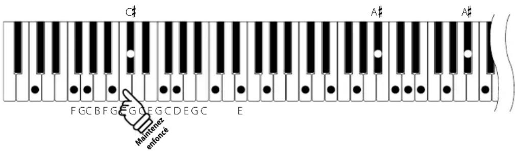 KAWAI Novus NV10S - ■ Démonstration de résonance des cordes - 1