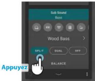 KAWAI Novus NV10S - ■ Mode Split (Division) - 1