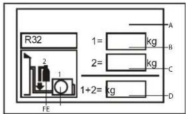 AIWA SUIJINAIR 12 ACD12200 - Σημαντικές πληροφορίες για το ψυκτικό που χρησιμοποιείται - 1