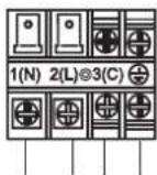AIWA SUIJINAIR 12 ACD12200 - Ao conectar o cabo antes de instalar a unidade interior - 4