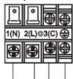 AIWA SUIJINAIR 12 ACD12200 - Когато свързвате кабела, преди да инсталирате вътрешното тяло - 4