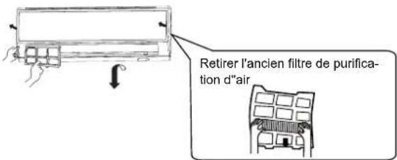 AIWA SUIJINAIR 12 ACD12200 - Remplacement du filtre de purification d'air - 2